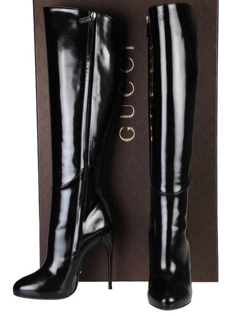 gucci designer boots|gucci high heel boots.